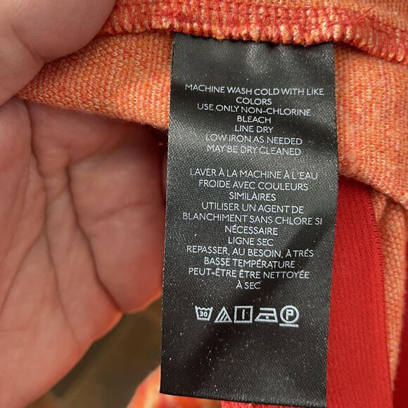 Maeve by Anthropologie Pants Womens Medium Orange Red The Margot Flare Plaid - Picture 11 of 13